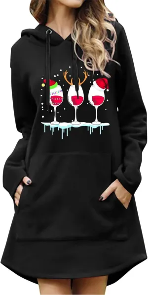 Womens red and Green Christmas Dress Dress for Women Casual Sexy high Waisted Skirts for Women Fall Plus Size Long Sleeve Dress for Women Knee Length Sexy Homecoming Dress for Women Denim Skirt Women