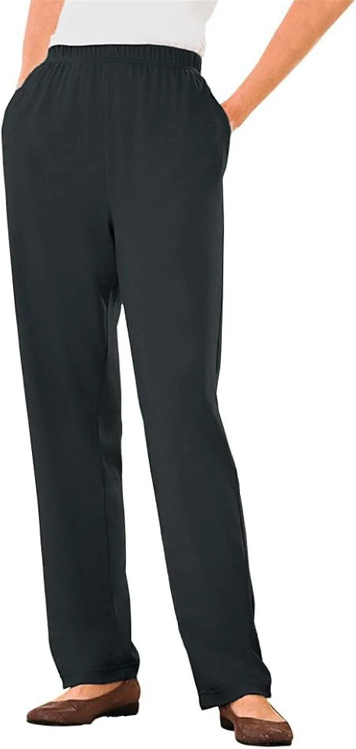 Womens Work Casual Trousers 2025 Trendy Solid Color Straight Leg Pants Going Out Beach Playing Cozy Lounge Sweatpants