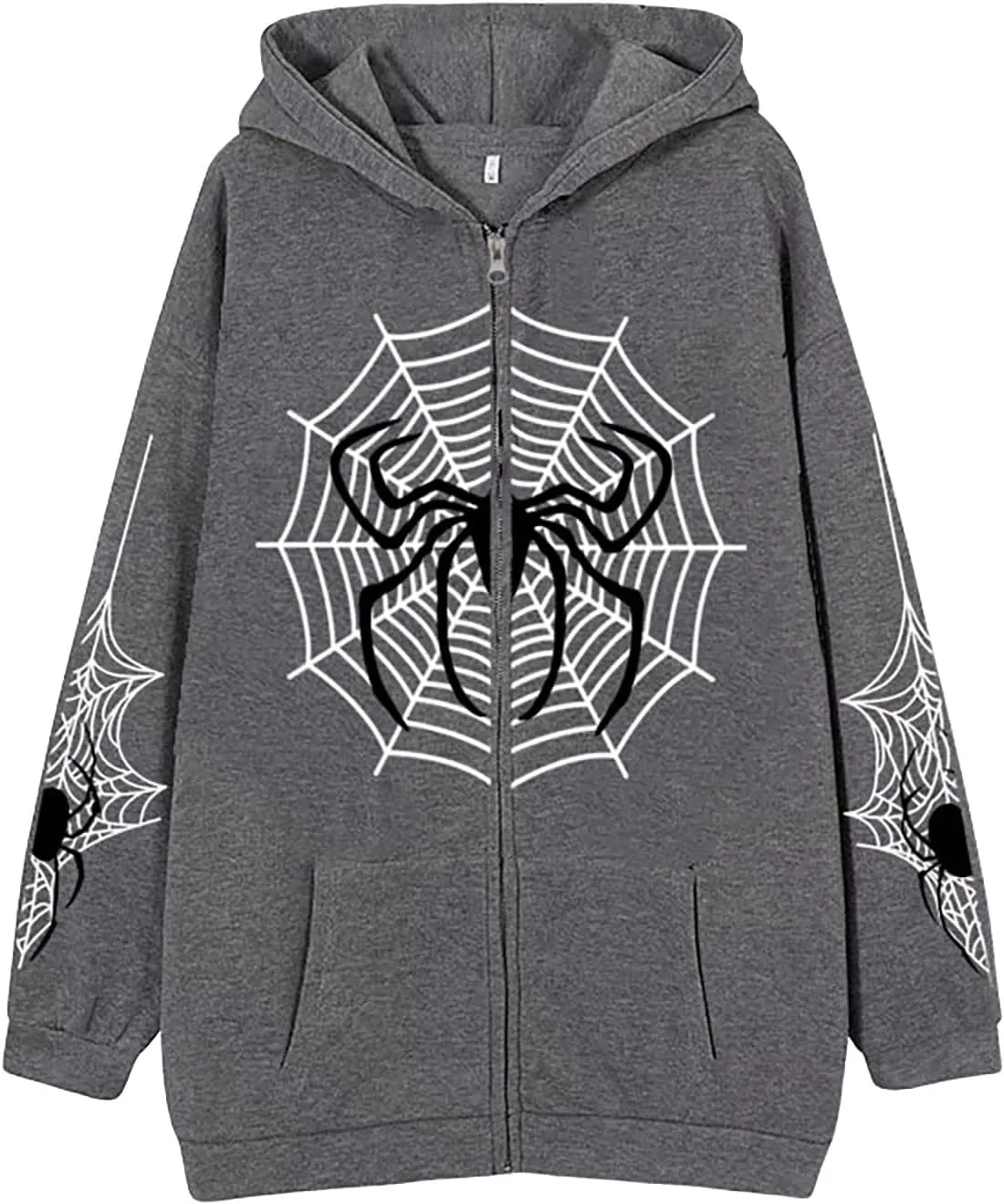 Womens Zip Up Hoodies Long Sleeve Oversized Sweatshirts Fleece Y2K Jacket 2024 Trendy Fall Outfits Cute Teens Clothes