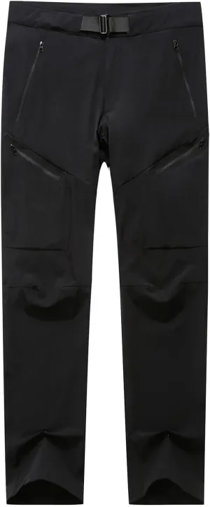 Workout Pants for Men Casual Waistband Skinny-Fit Stretch Quick Drying Hiking Trousers Outdoor Fashion Sweatpants