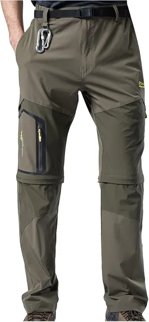 Ymosrh Khaki Jeans for Men are Thickened with Velvet, Outdoor Mountaineering, Multi Pocket Long Pants Mens Stretch