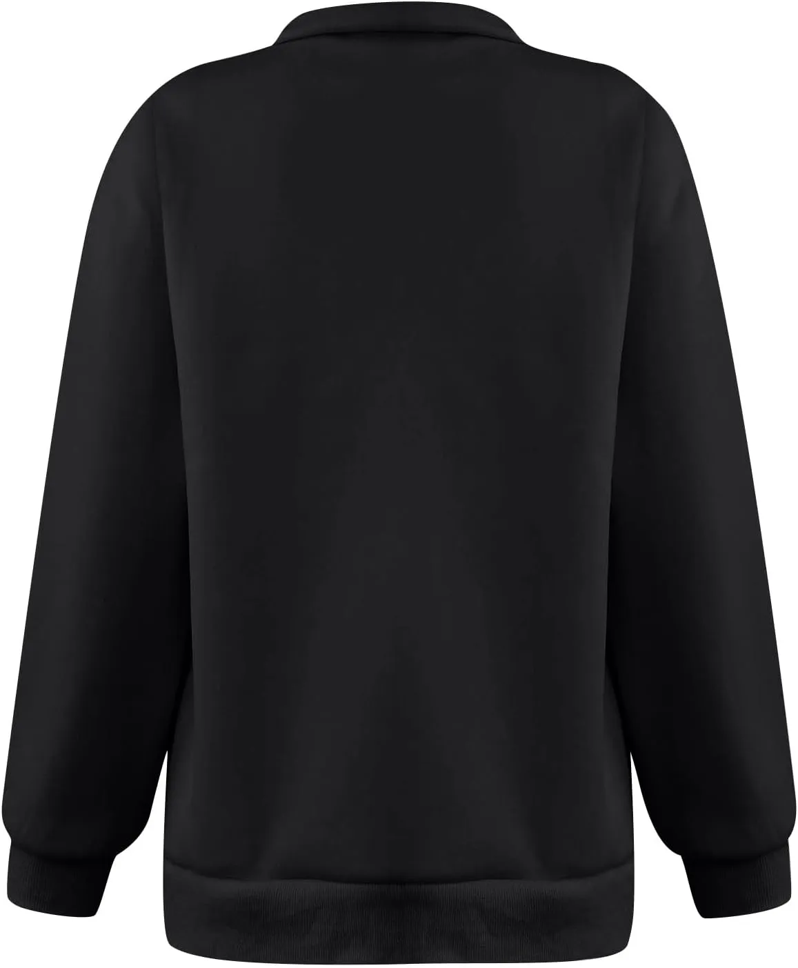 Zip Up Hoodies For Women Oversized Long Sleeve Crop Sweatshirt Quarter Zip Pullover Tops Fall Fashion Clothes 2023